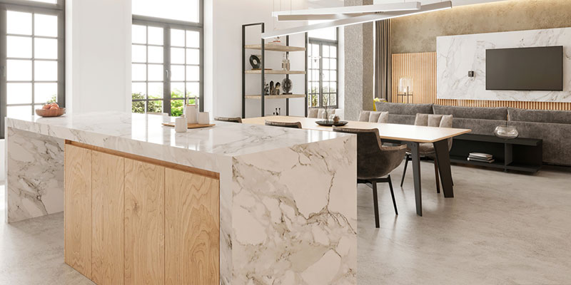 Give Your Kitchen a High-End Feel with Marble Countertops